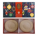 Набор, La Florentina (Ла Флорентина) 115 г 2 шт мыло туалетное твердое имбирный пряник подарочная коробка