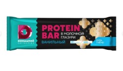 Батончик 40 г Виталад Домашний collection Протеин Бар протеиновый ванильный в молочной глазури