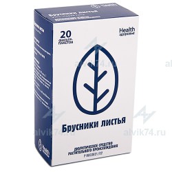 Брусники листья ф/пак. 1.5 г 20 шт.