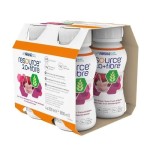 Смесь для энтерального питания, 200 мл 4 шт Ресурс 2.0+Файбер лесные ягоды флакон