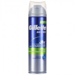 Гель для бритья, Gillette (Жиллет) 200 мл сириес для чувствительной кожи