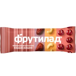 Батончик 42 г Фрутилад финиковый с кешью и вишней