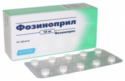 Фозиноприл табл. 10 мг 30 шт.