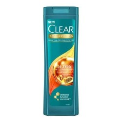 Шампунь, Clear (Клиа) 400 мл детокс против перхоти увлажняющий