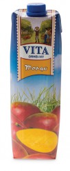 Сок Vita манго с мякотью нектар 1 л