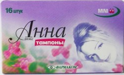 Тампоны Анна люкс мини 16 шт.