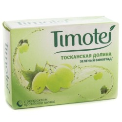 Мыло туалетное, Timotei (Тимотей) 90 г Тосканская долина зеленый виноград