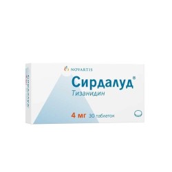 Сирдалуд табл. 4 мг 30 шт.