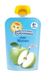 Пюре Бабушкино лукошко яблоко 90 г