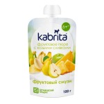 Пюре, Kabrita (Кабрита) 100 г фруктовое с козьими сливками фруктовый смузи