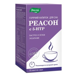 Реасон 5-HTP, пор. 10 г №10 горячий напиток для сна БАД к пище саше-пакет